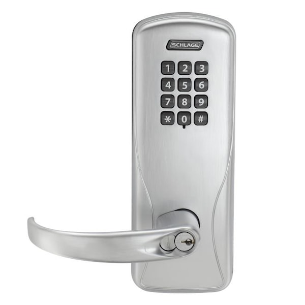 Schlage Electronics Standalone Keypad Programmable Electronic Lock Cylindrical Classroom / Storeroom Keypad Sparta Lever CO100CY70KPSPA626J - main